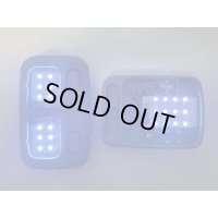QJ-R2802　撮影品　ホワイト×スカイブルー仕様　中古良品ランプベース