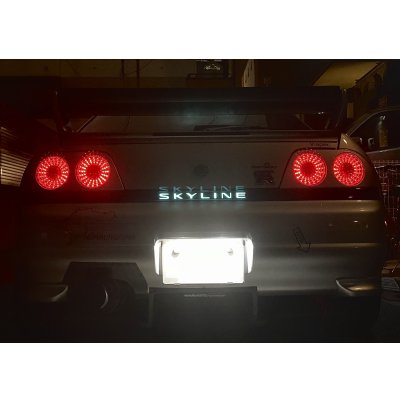 画像1: R33-純正OP-ELガーニッシュのLED化（修理）